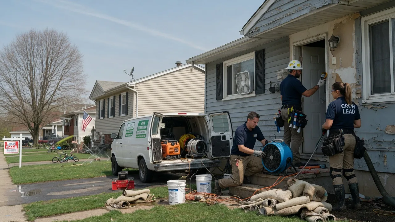 Flood Cleanup in Quaker City, OH near me