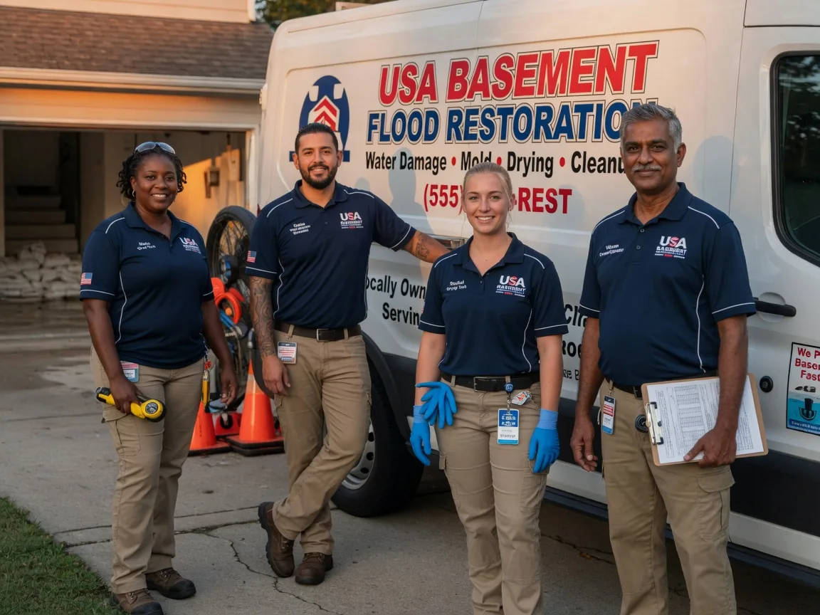 Basement Flood Cleanup company in Quaker City, OH